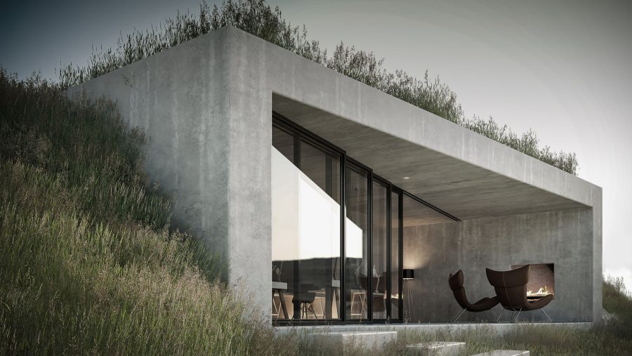 Patrick Bradley Architects Atlantic Studio Modern Rural Donegal Concrete Inside Outside Vernacular Glazing Contemporary Cool Northern Ireland Irish Coast 4