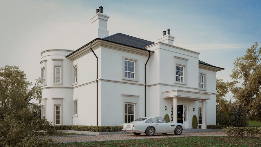 Patrick Bradley Architects Cultra Classical Traditional Architecture Residential Domestic One off House Northern Ireland Holywood Georgian Grand Manor Interior Design Sa 1