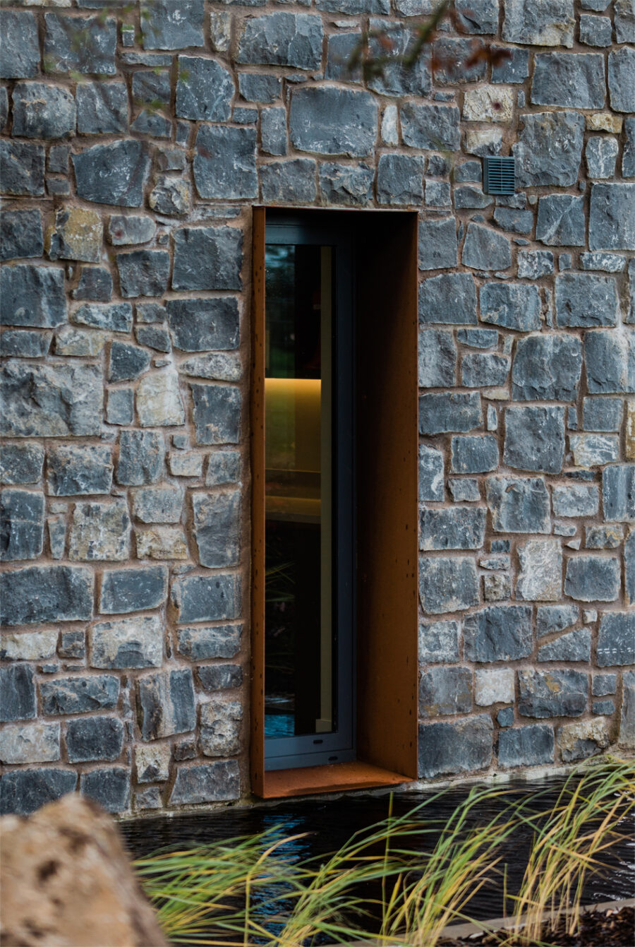 Patrick Bradley Architects Fort House Modern Rural Armagh Barn Inside Outside Spaces Vernacular Stone Glazing Contemporary Cool Northern Ireland Irish 8