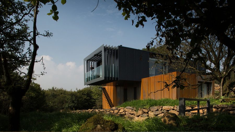 Patrick Bradley Architects Shipping Container Architecture Grand Designs Rural Bespoke Northern Ireland Vernacular Dwelling On A Farm RIBA Award Winning Grillagh Water 4