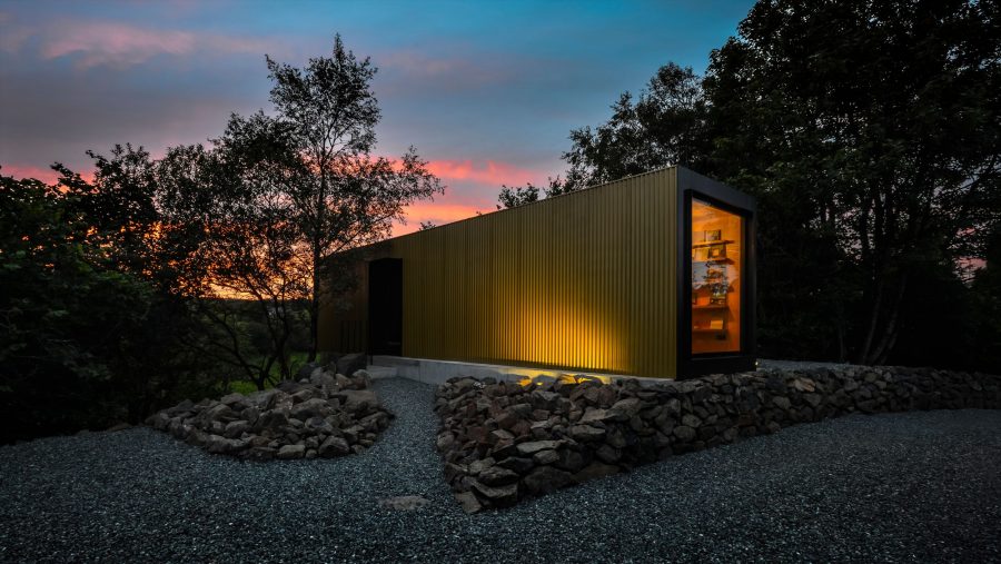 Patrick Bradley Architects Shipping Container Architecture Grand Designs Rural Bespoke Northern Ireland Vernacular Dwelling On A Farm RIBA Award Winning Grillagh Studio 10
