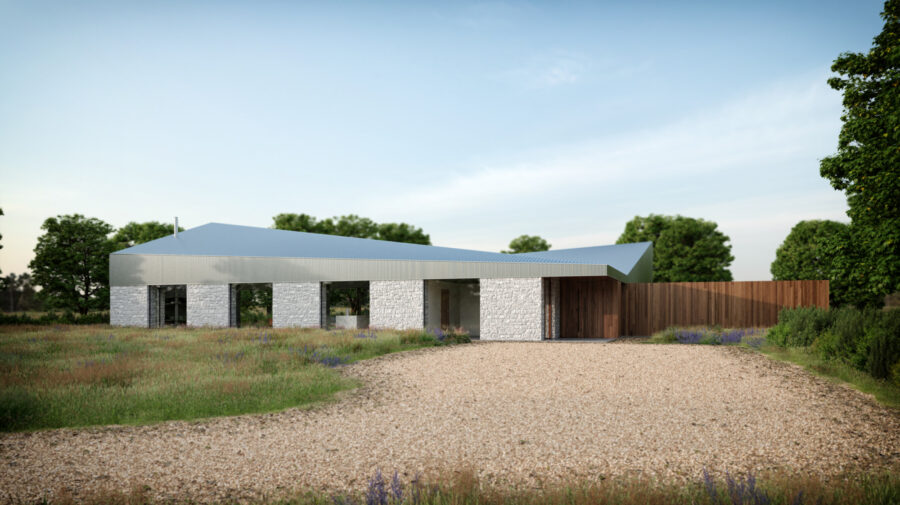 Patrick Bradley Architect Ballydermot Barn Rural Natural Stone Vernacular Glazing Contemporary Northern Ireland 1