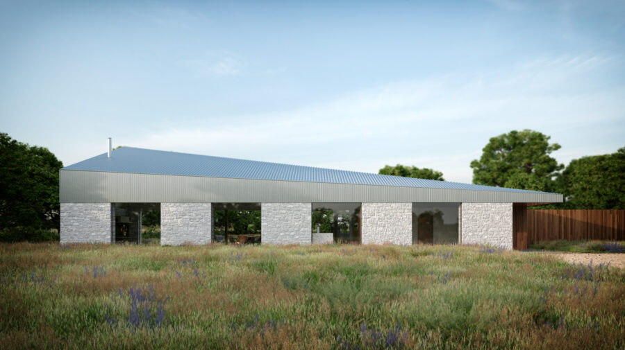 Patrick Bradley Architect Ballydermot Barn Rural Natural Stone Vernacular Glazing Contemporary Northern Ireland 2